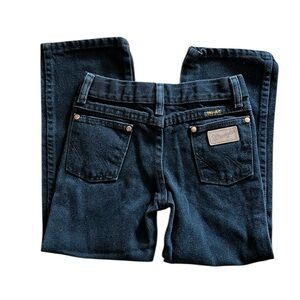 Boys Wrangler Black Relaxed Fit Jeans size 6
